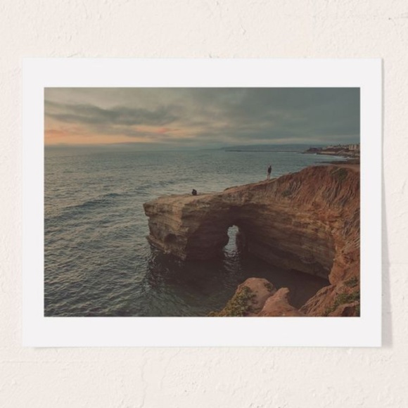 Other - Myan Soffia Sunset Cliffs Art Print UO 30X40"